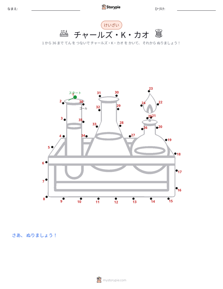 点つなぎ