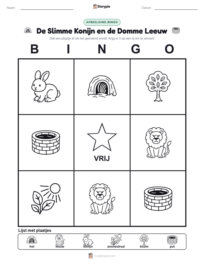 Afbeelding Bingo