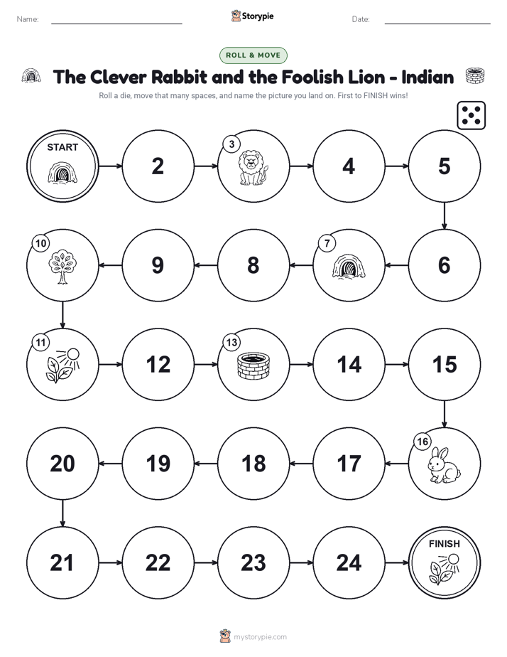 Roll & Move Game