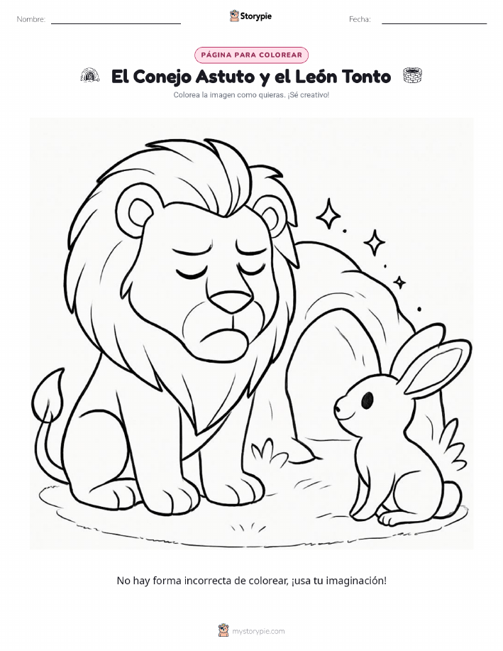 Página para Colorear