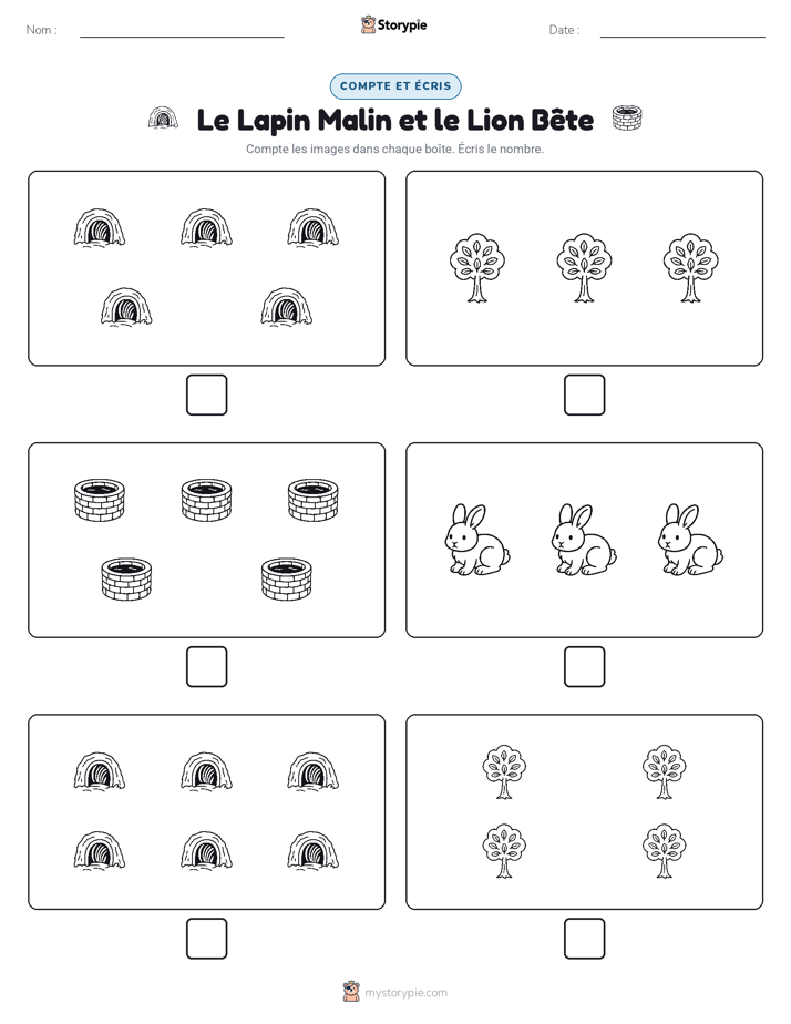 Compter & Écrire