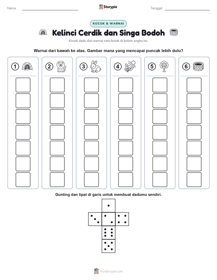 Gulung & Warnai