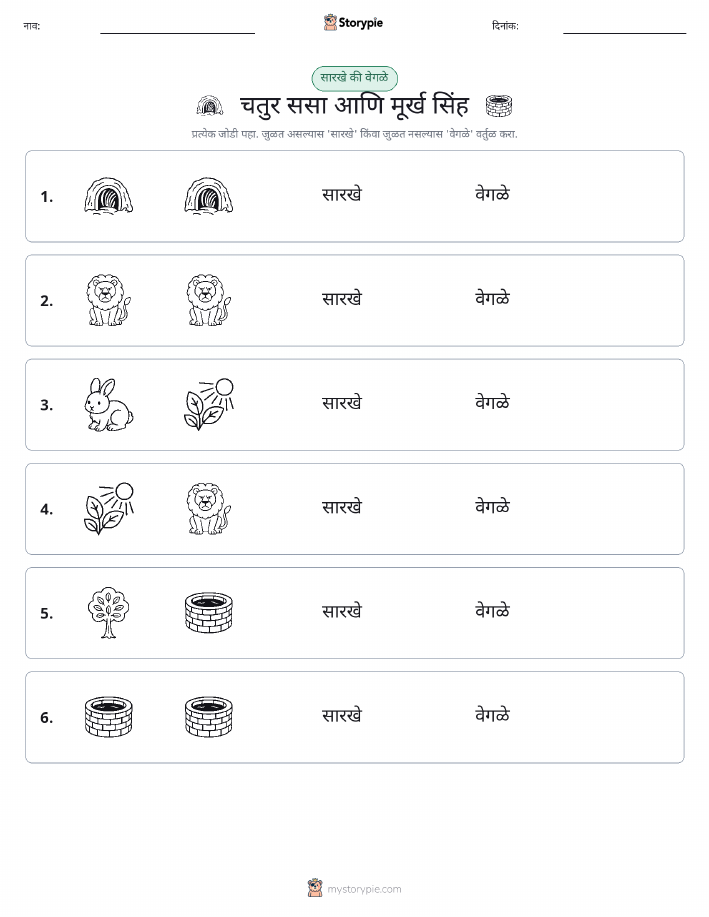 समान की भिन्न