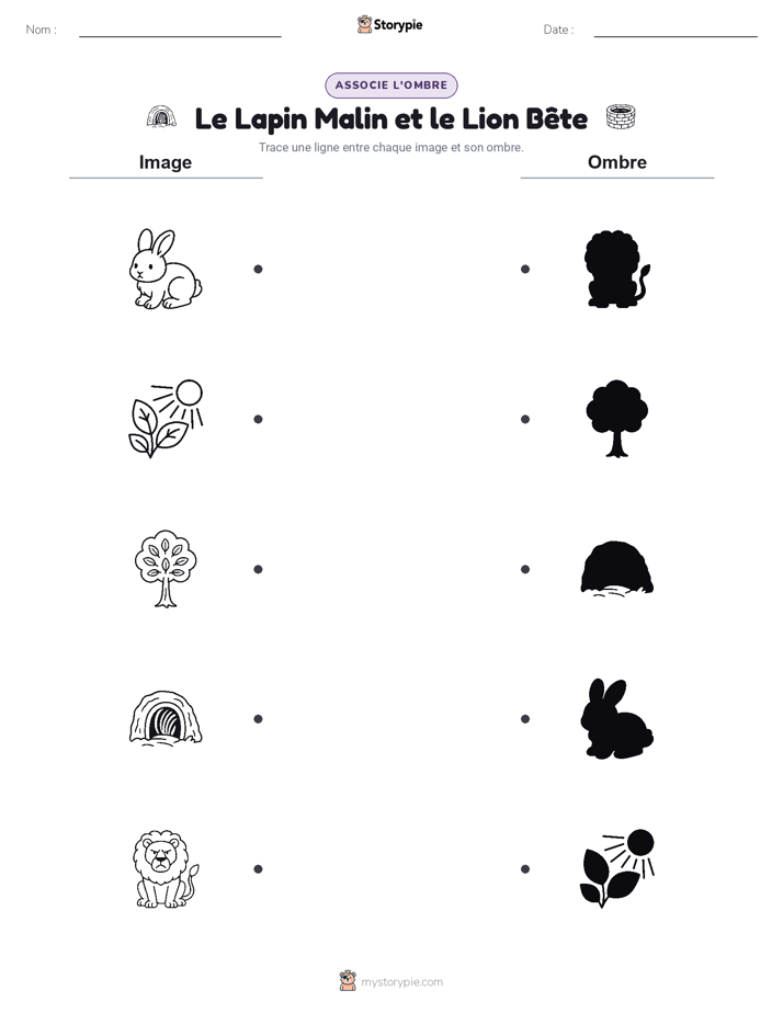 Correspondance d'Ombres