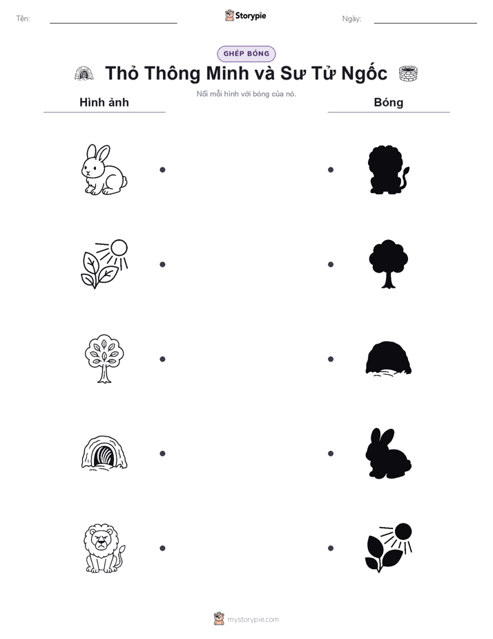 Ghép Hình Bóng