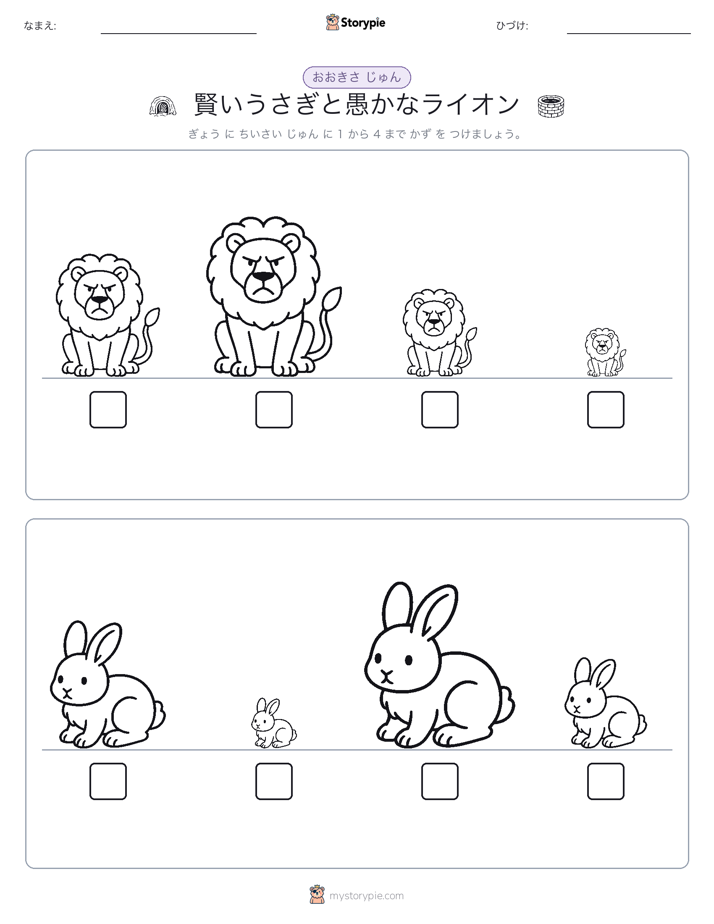 サイズ順