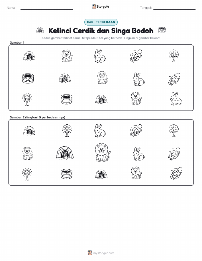 Temukan Perbedaannya
