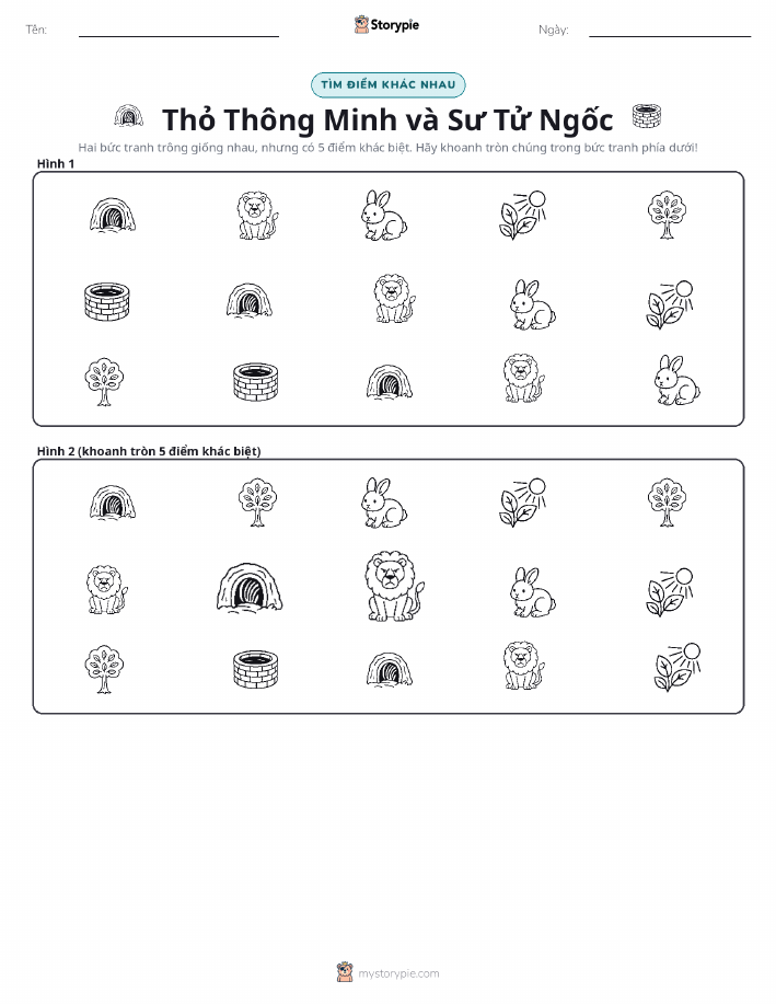 Tìm Sự Khác Biệt