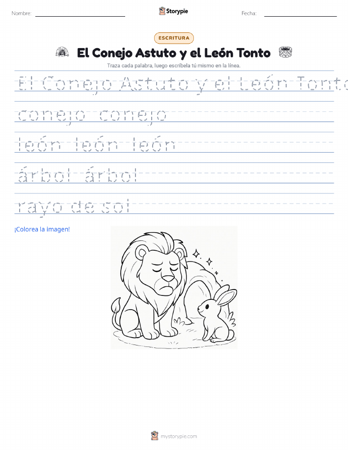 Práctica de Escritura