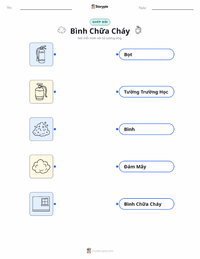 Tài liệu in sẵn Bình chữa cháy cho trẻ em