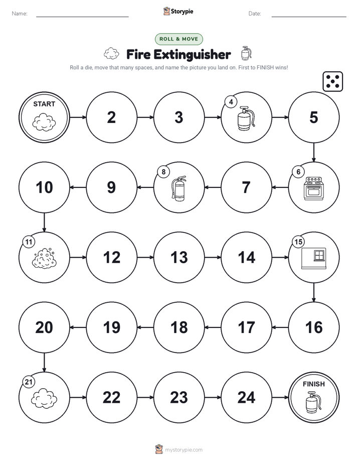 Roll & Move Game