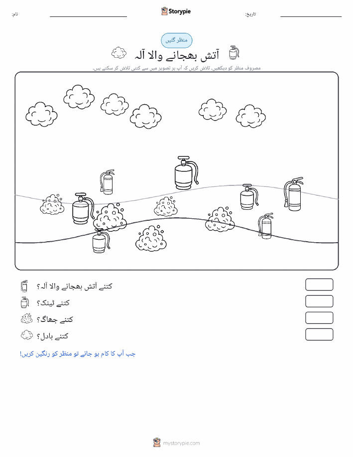 گنتی کا منظر