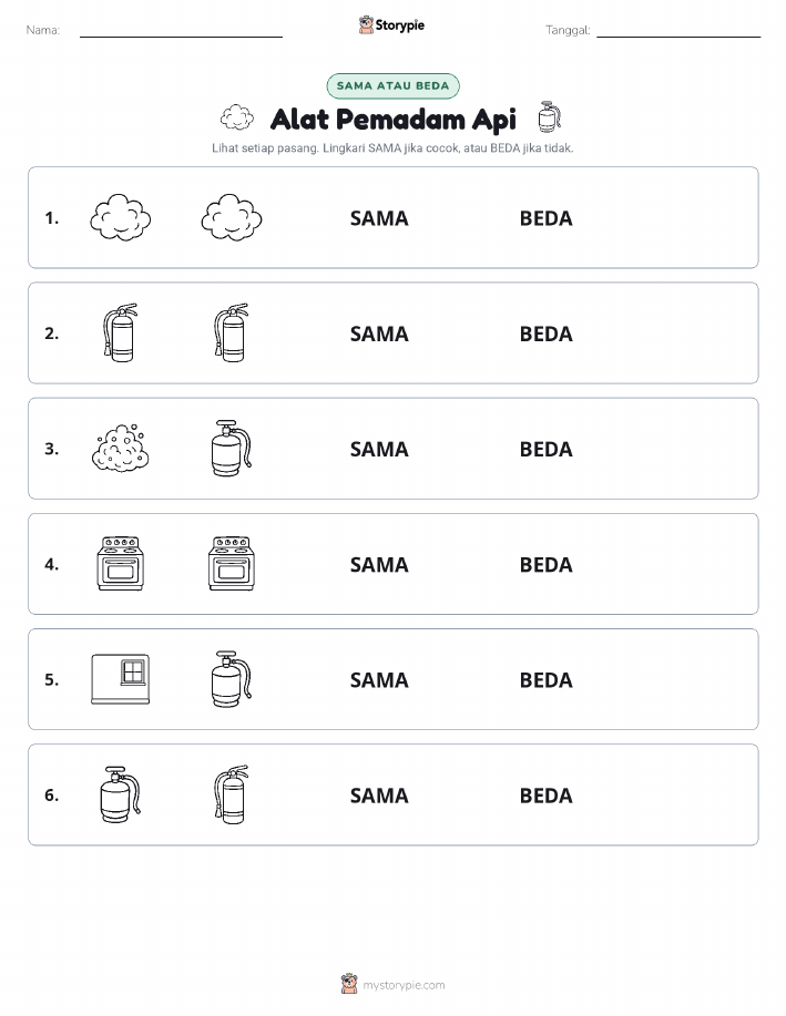 Sama atau Berbeda