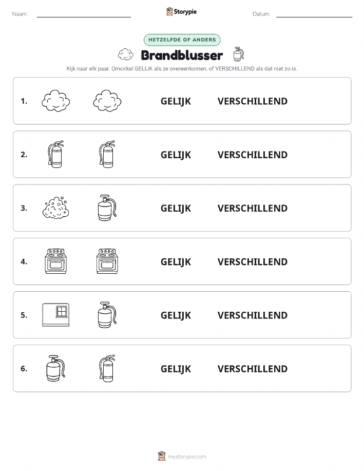 Zelfde of Verschillend