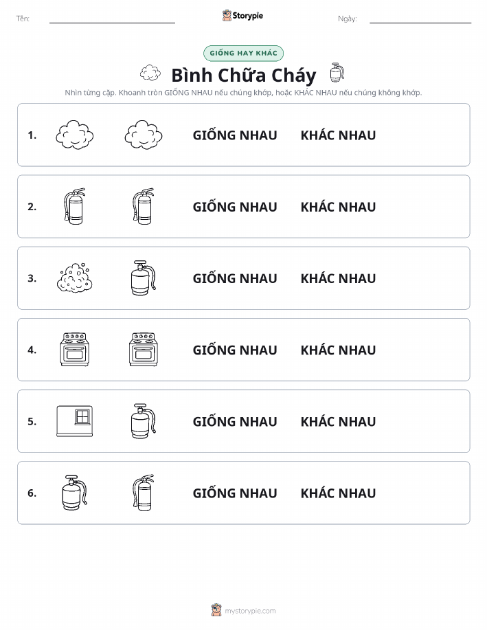 Giống Hay Khác