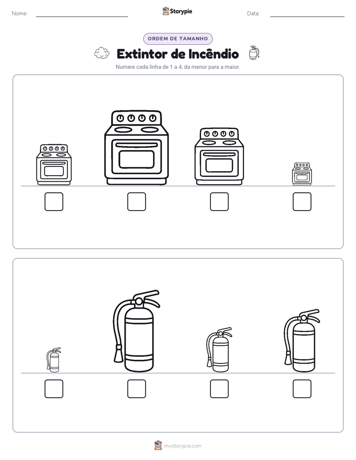 Ordem de Tamanho