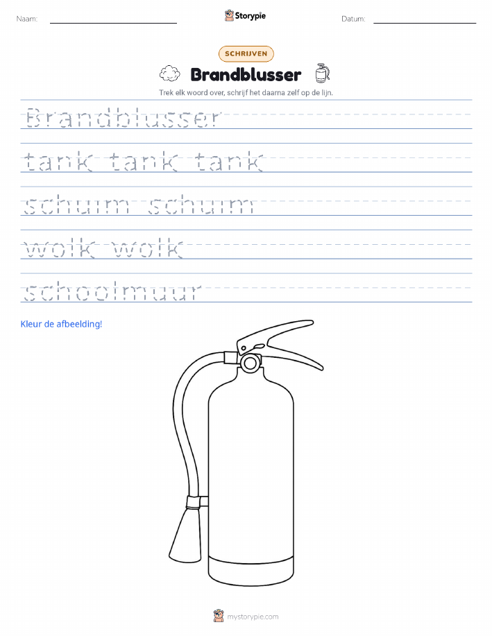 Schrijf Oefening