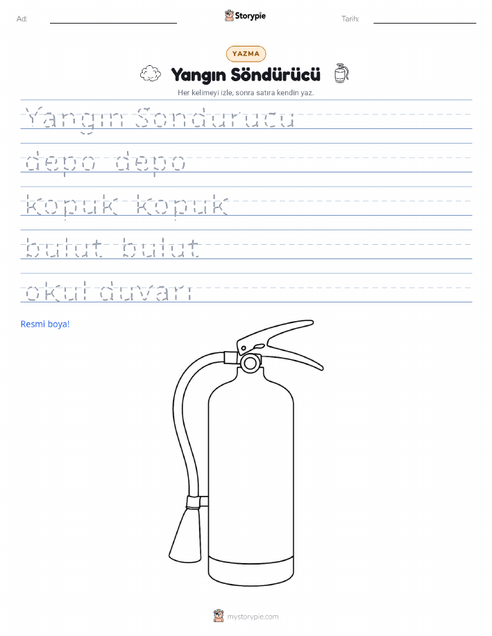 Yazma Pratiği