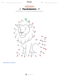 Aperçu de la feuille de travail imprimable Panchatantra