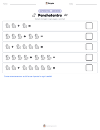 Anteprima della scheda stampabile di Panchatantra