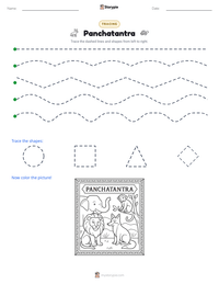 Panchatantra printable worksheet preview
