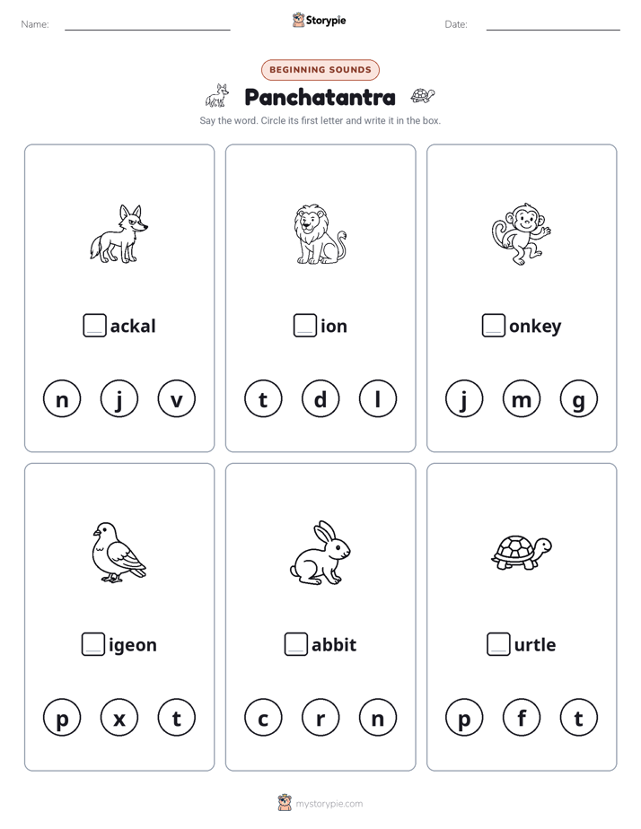 Beginning Sounds