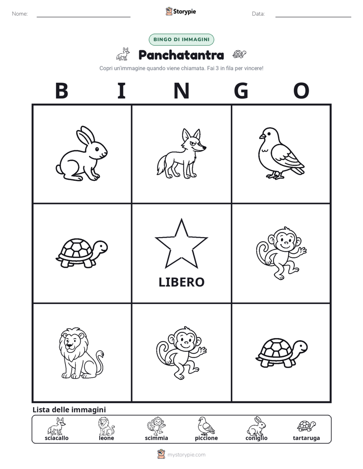 Bingo delle Immagini