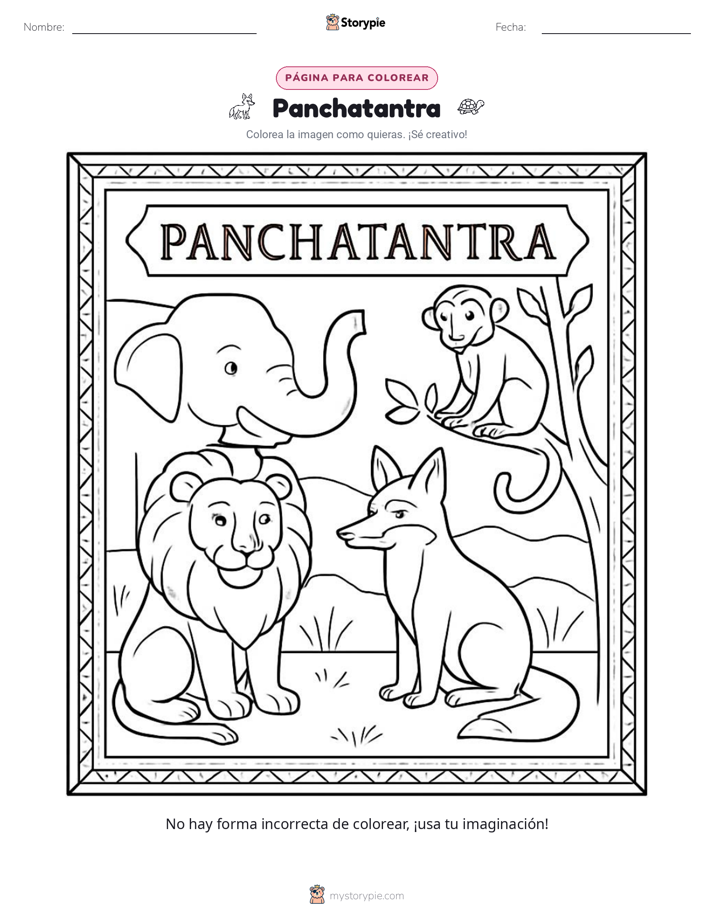 Página para Colorear
