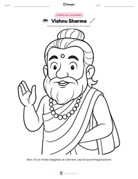Anteprima della scheda stampabile di Vishnu Sharma