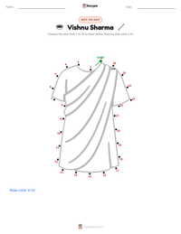 Vishnu Sharma printable worksheet preview