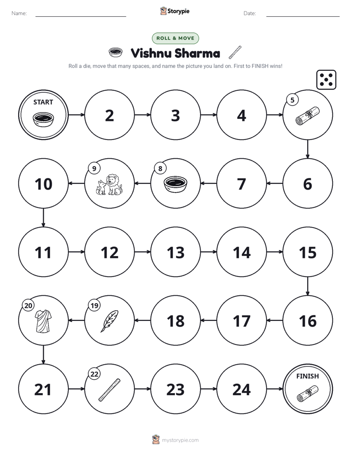 Roll & Move Game