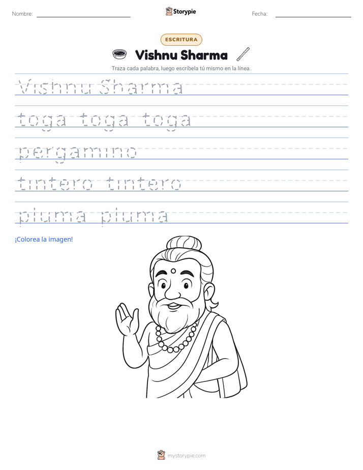 Práctica de Escritura
