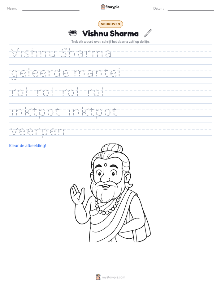 Schrijf Oefening
