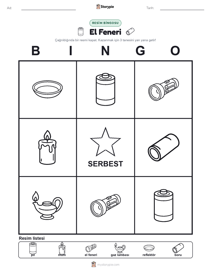 Resim Bingo