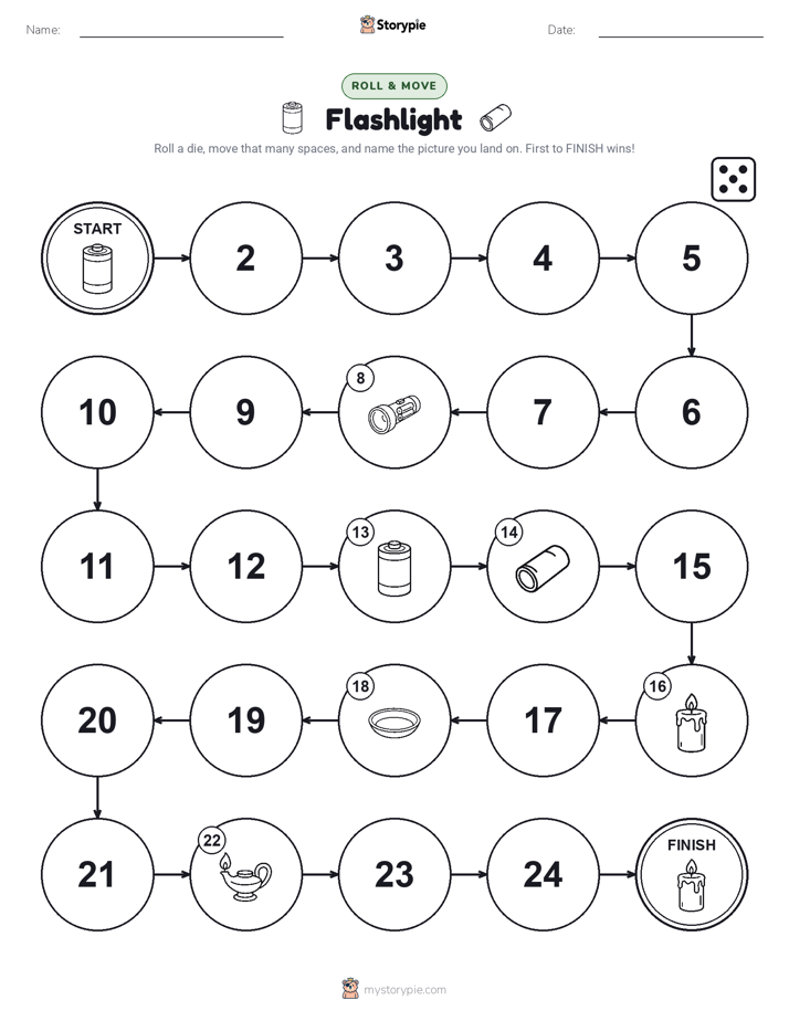 Roll & Move Game