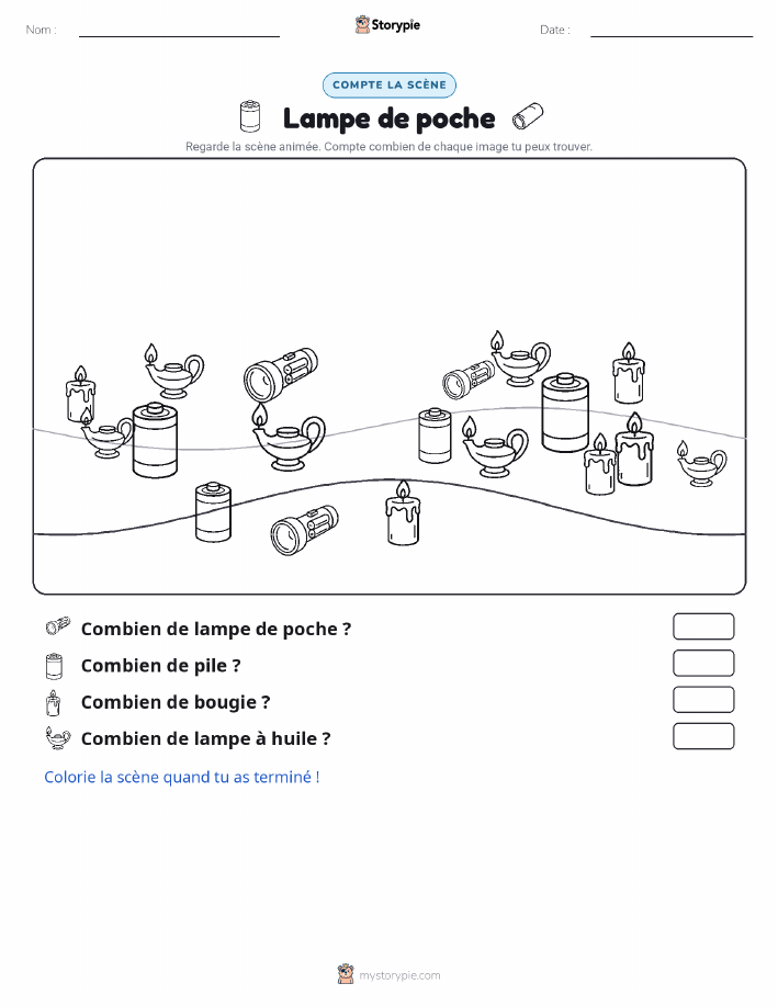 Scène de Comptage