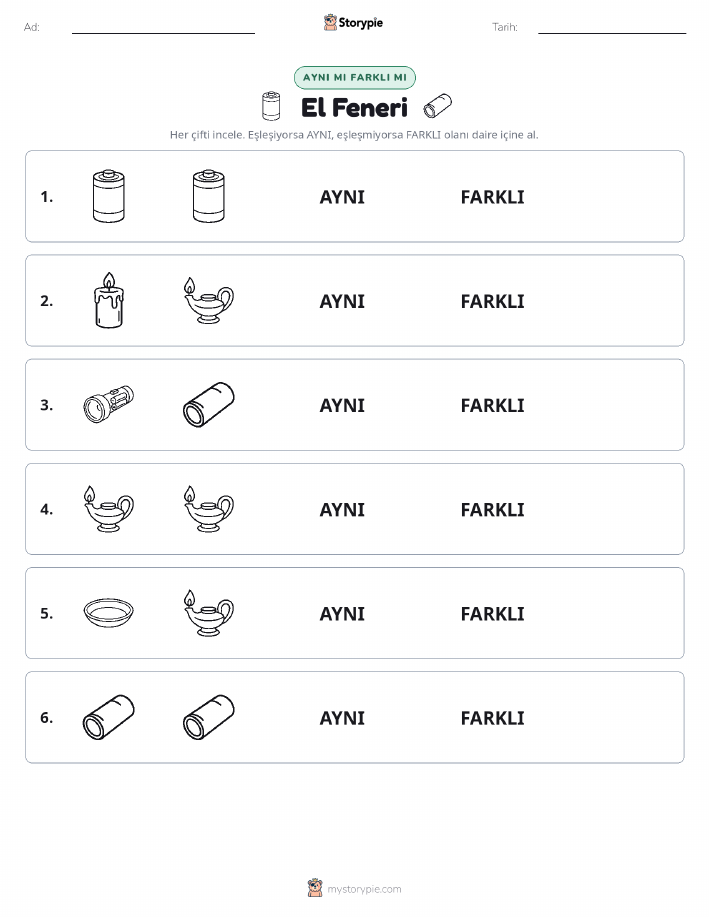 Aynı mı Farklı mı