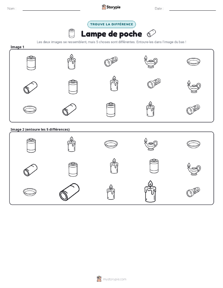 Trouvez les Différences
