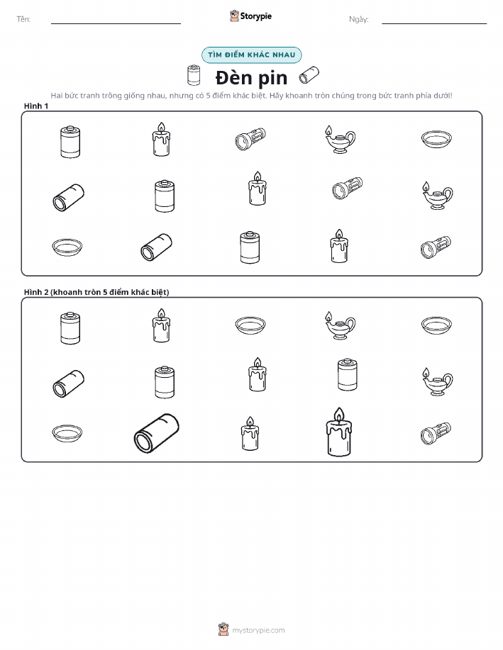 Tìm Sự Khác Biệt
