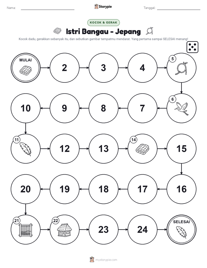 Permainan Gulung & Pindah