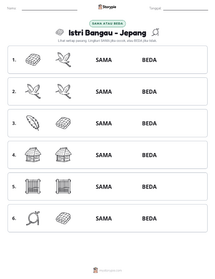 Sama atau Berbeda