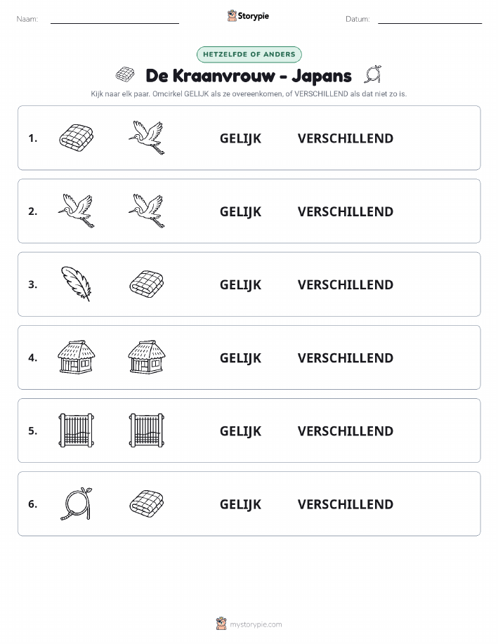 Zelfde of Verschillend