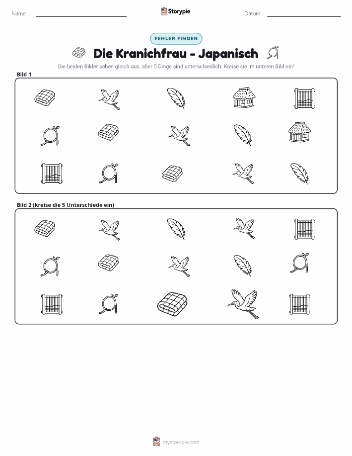 Finde den Unterschied