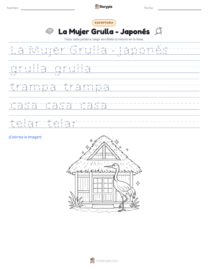 Práctica de Escritura