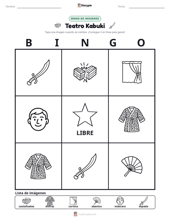 Bingo de Imágenes