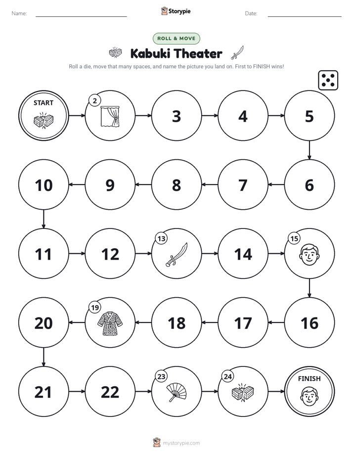 Roll & Move Game