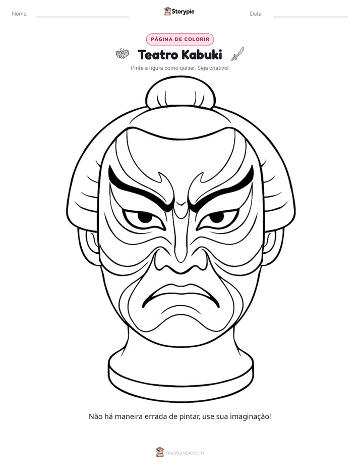 Página para colorir
