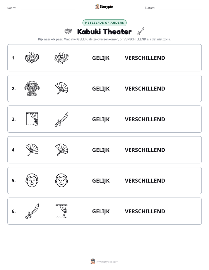 Zelfde of Verschillend