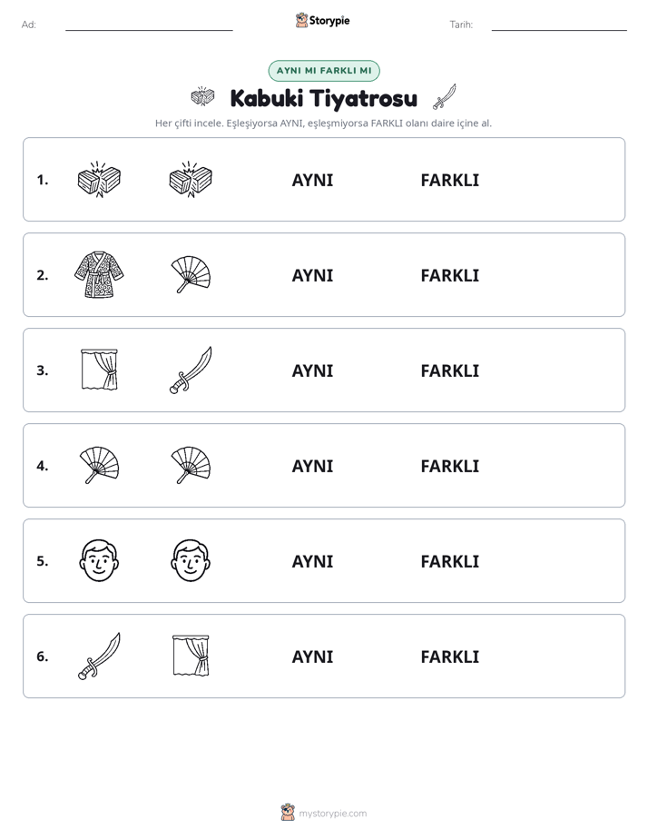 Aynı mı Farklı mı