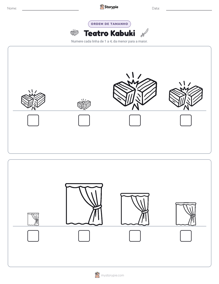 Ordem de Tamanho